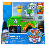 Paw Patrol Rocky + smetiarské autíčko 